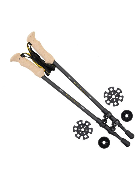 Bastones de Senderismo ALPS Alliance, Juego de 2, Negro