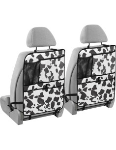 Organizador de Asiento Trasero JIPONI, Estampado Vaca, 63.5x45.7 cm 2