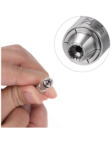 Enrollador de Corona de Reloj uxcell 4mm Acero Inoxidable