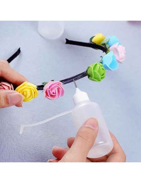 10 Botellas de Goteo de Pegamento Bantoye 30 ml Punta de Aguja