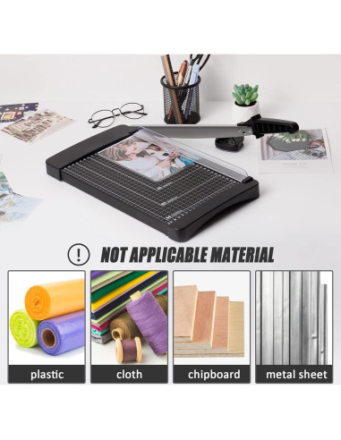 Cortadora de Papel TIANSE Guillotina 30.48 cm Metal A4