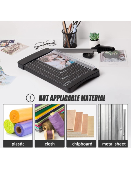 Cortadora de Papel TIANSE Guillotina 30.48 cm Metal A4