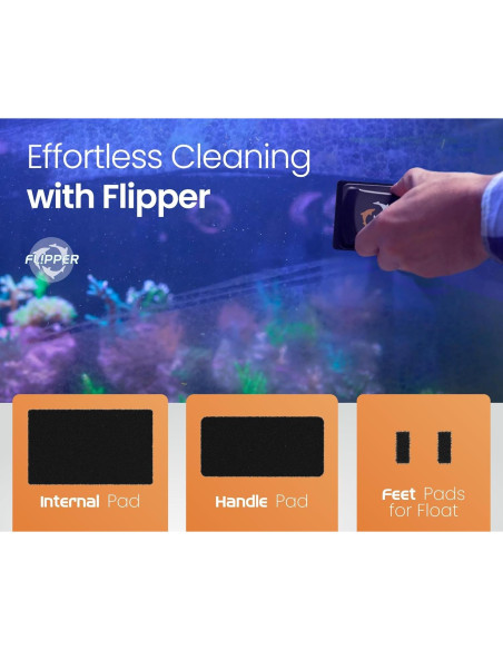 Kit de Mantenimiento Flipper MAX para Limpiadores de Acuario