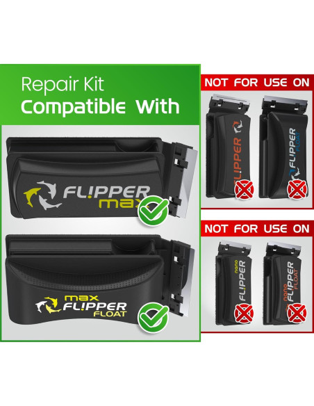 Kit de Mantenimiento Flipper MAX para Limpiadores de Acuario