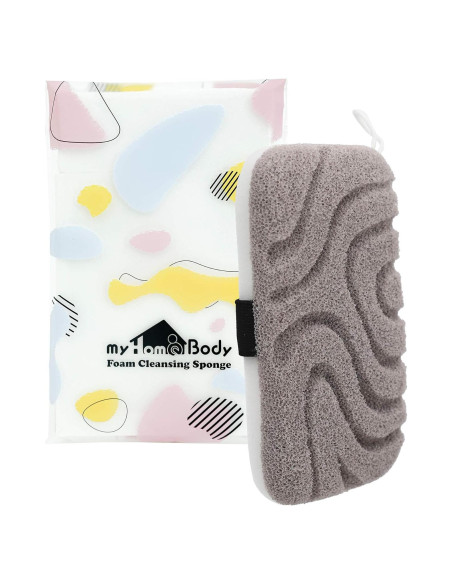 Esponja de Baño Exfoliante myHomeBody con Correa Reversible