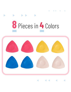 Tiza de Sastre Mr. Pen, Paquete de 8, Lavable, Triangular 2