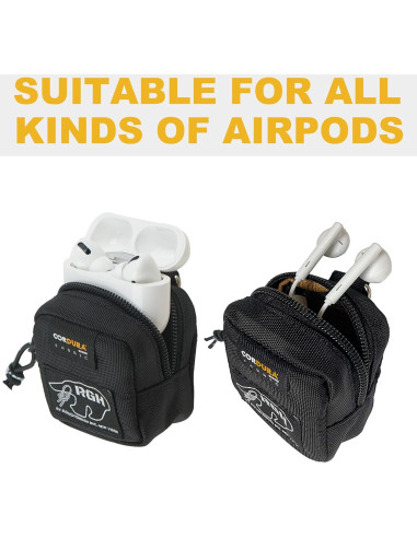 Funda para Auriculares Rough Enough RE8536 Negra con Lanyard