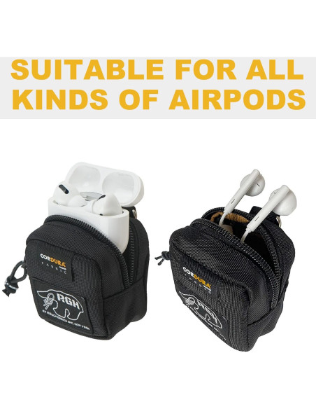 Funda para Auriculares Rough Enough RE8536 Negra con Lanyard