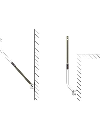 Soporte Universal para Antena PIBIDI UHD-8903 Ajustable 84.5cm