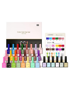 CANNI CC1 Kit 30 Piezas Esmalte en Gel Sin Hema 9ML