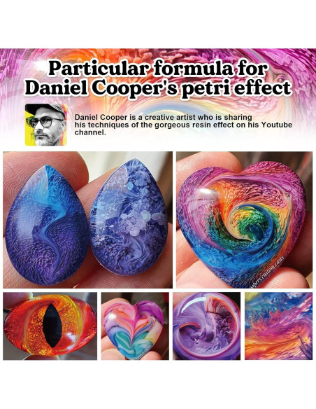 Kit de Resina Epóxica LET'S RESIN 680ml para Manualidades