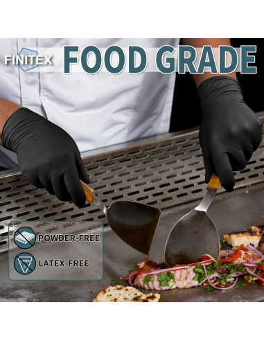 Guantes Desechables Nitrilo FINITEX 100 PCS Pequeño