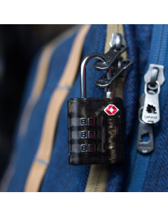 Candado TSA de Combinación UP Security 3 Dígitos Negro 2