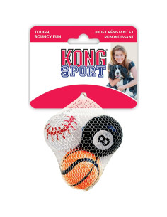 Pelotas Deportivas KONG X-Pequeño 3 Paquete - Resistentes 2