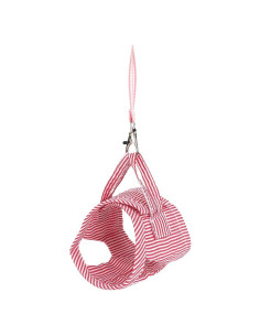 Arnés Chaleco para Ardilla Tnfeeon Rojo Ajustable S