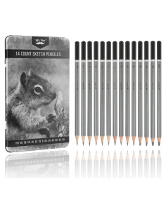 Lápices de Dibujo Mr. Pen, Paquete de 14 Grafito, 0.5mm