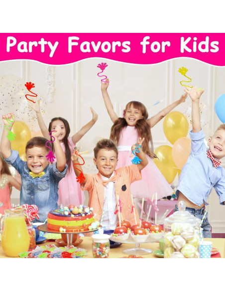 40 Juguetes Adhesivos Brillantes Thremhoo para Fiestas