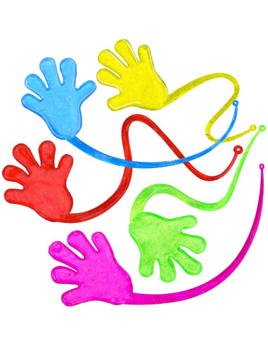 40 Juguetes Adhesivos Brillantes Thremhoo para Fiestas