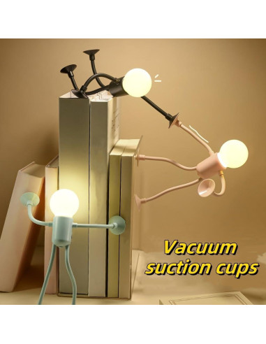 Luz Nocturna Decorativa Nicerice 4 Colores Flexible 43cm