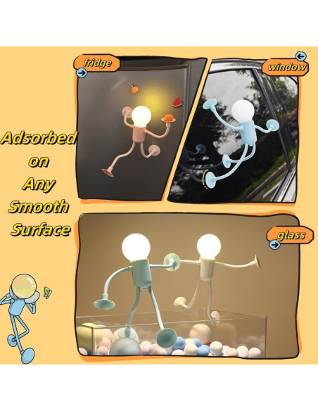 Luz Nocturna Decorativa Nicerice 4 Colores Flexible 43cm