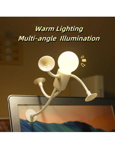 Luz Nocturna Decorativa Nicerice 4 Colores Flexible 43cm