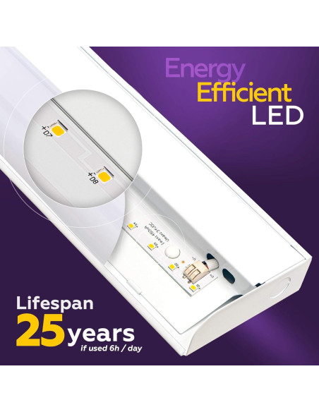 Iluminación LED Regulable HARRRRD 30.48 cm 8W Blanco Cálido