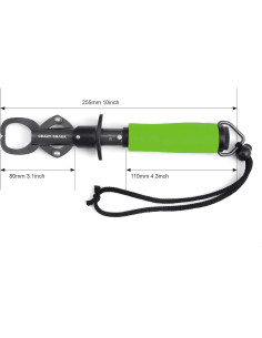 Removedor de Anzuelos Crazy Shark 30.5cm Verde Acero Inoxidable 2