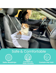 Asiento Elevador para Perros Touch Horizon - Plegable y Lavable 2