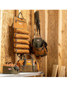 Cinturón de Herramientas Bucket Boss AirLift 12 Bolsillos Marrón 2