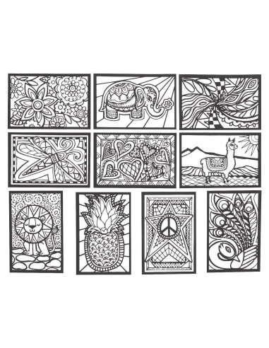 Mini Pósters de Terciopelo S&S Worldwide PS1418 - Paquete de 100