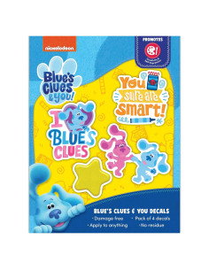 Set de 4 Calcomanías de Vinilo Blue's Clues - DECALCOMANIA