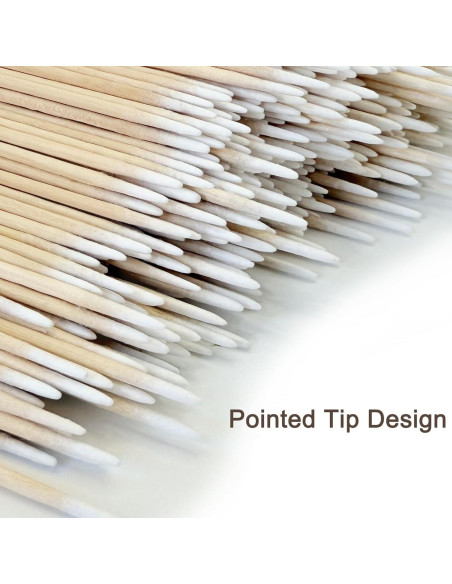 200 Bastones de Algodón de Precisión Egaageoi 10.16 cm