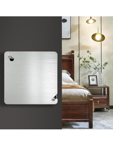 Cubierta de Caja Eléctrica de Metal CHOWZZ 4 Pulgadas - Paquete de 4