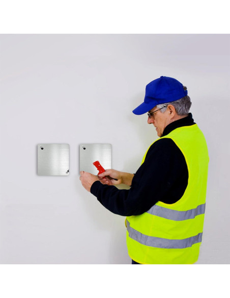 Cubierta de Caja Eléctrica de Metal CHOWZZ 4 Pulgadas - Paquete de 4