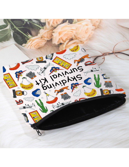 Bolsa Cosmética POFULL para Mujeres 23x17cm Resistente