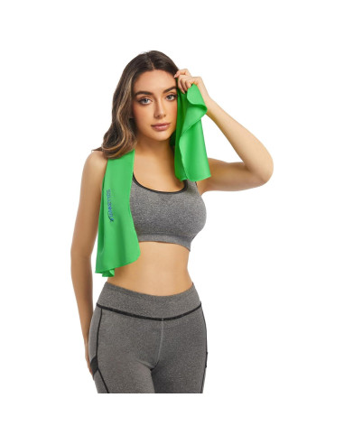 Juego de 4 Toallas de Microfibra TIANKEYYDS 101.6x30.5cm Secado Rápido