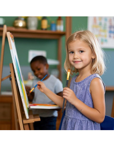 Set de Pinceles de Pintura Transon 20 Piezas Nylon Negro 2