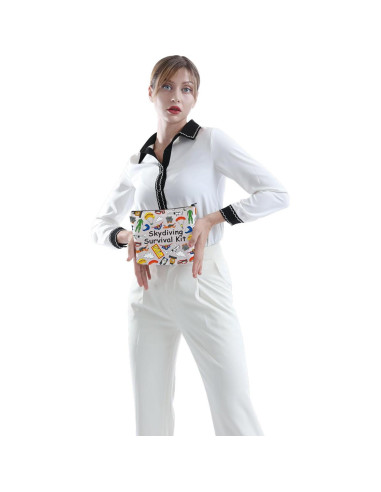 Bolsa Cosmética POFULL para Mujeres 23x17cm Resistente