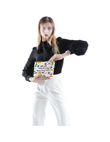 Bolsa Cosmética POFULL para Mujeres 23x17cm Resistente