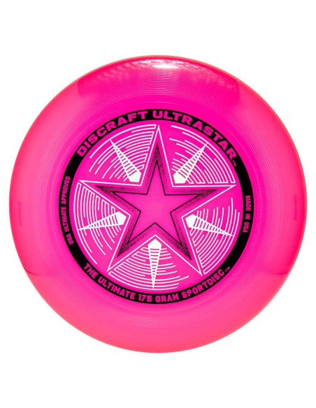 Discraft Disco Deportivo Ultrastar Rosa 175g 30.5cm