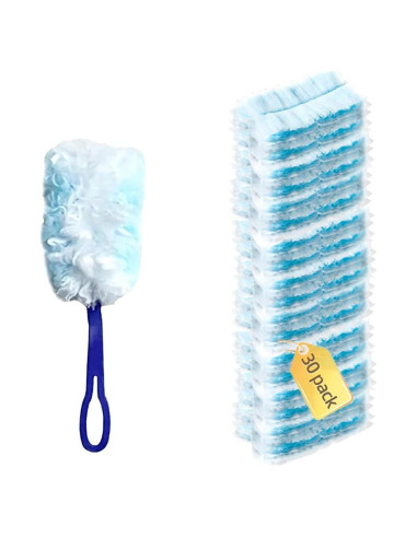 Paquete de 30 Recargas Plumero Hlmsyurx Multiusos con Mango