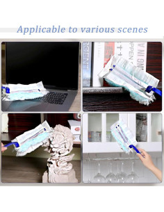 Paquete de 30 Recargas Plumero Hlmsyurx Multiusos con Mango 2