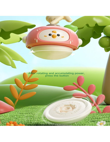 Trompos de Frutas PINU - Juguete Educativo Interactivo 3+