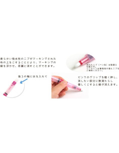 Bolígrafo Borrador Aqua Sewline - Elimina Marcas de Tela 2