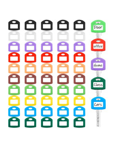 Cubiertas de Llave Blulu 50 Piezas Coloridas 2.59 cm