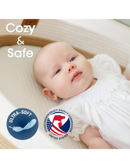 Cesta de Cambio J&JOO con Caddy para Pañales - Marrón y Blanco Cesta de Cambio J&JOO con Caddy para Pañales - Marrón y Blanco