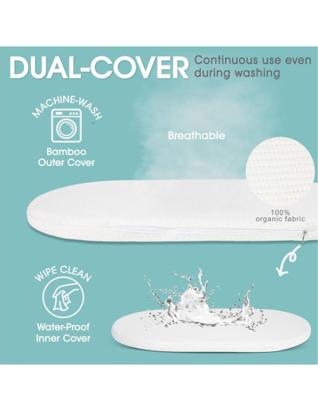 Cesta de Cambio J&JOO con Caddy para Pañales - Marrón y Blanco Cesta de Cambio J&JOO con Caddy para Pañales - Marrón y Blanco