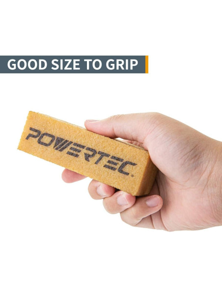 Barra de Limpieza Abrasiva POWERTEC 71424 - 2PK 11.43 cm