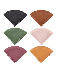 6 Marcadores de Página de Cuero PU Wayzton - Diseño Retro