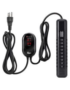 Calentador de Acuario AQQA 100W con Controlador LED y Termómetro
